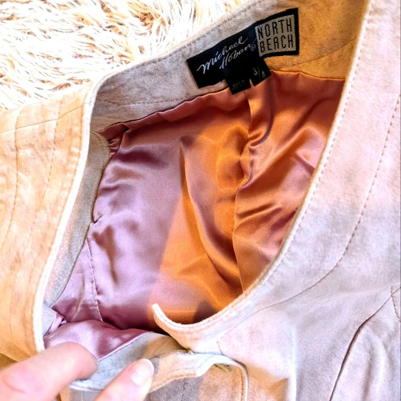 🩷VTG suede dusty pink Mean Girls set - Picture 4 of 13